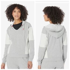 U.S Polo assn Sweatshirt Womens Size large hoodie Color block pullover New